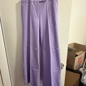 Ann Taylor Lilac Wide-Leg Women's Pants